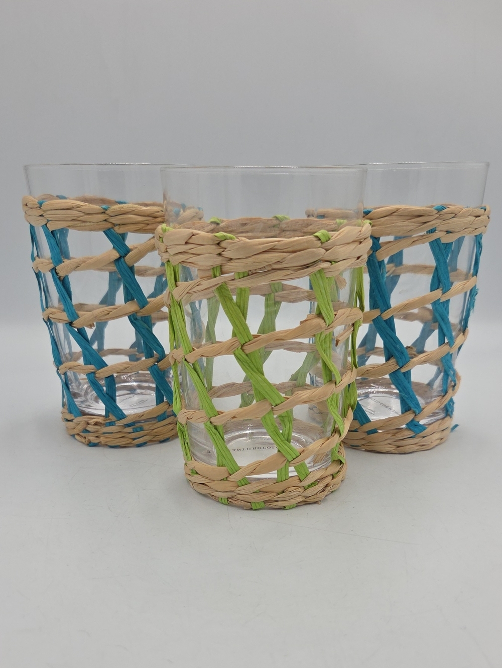 Anthropologie Pols Potten Reed Tea Glasses